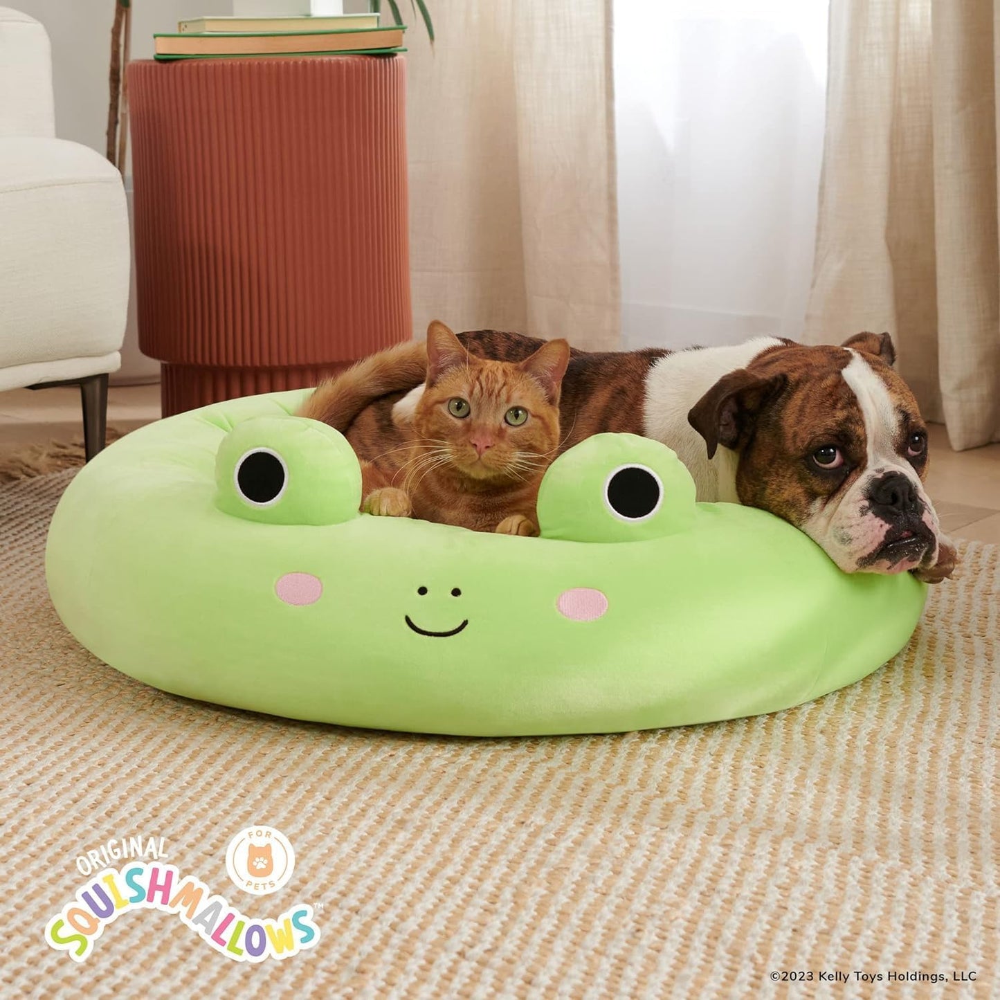 20-Inch Wendy Frog Pet Bed - Small Ultrasoft Official Plush Pet Bed