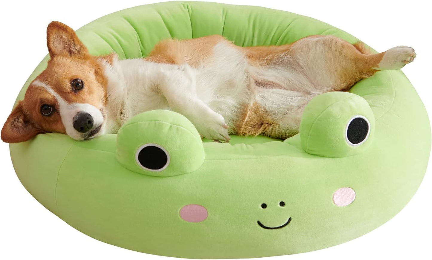 20-Inch Wendy Frog Pet Bed - Small Ultrasoft Official Plush Pet Bed